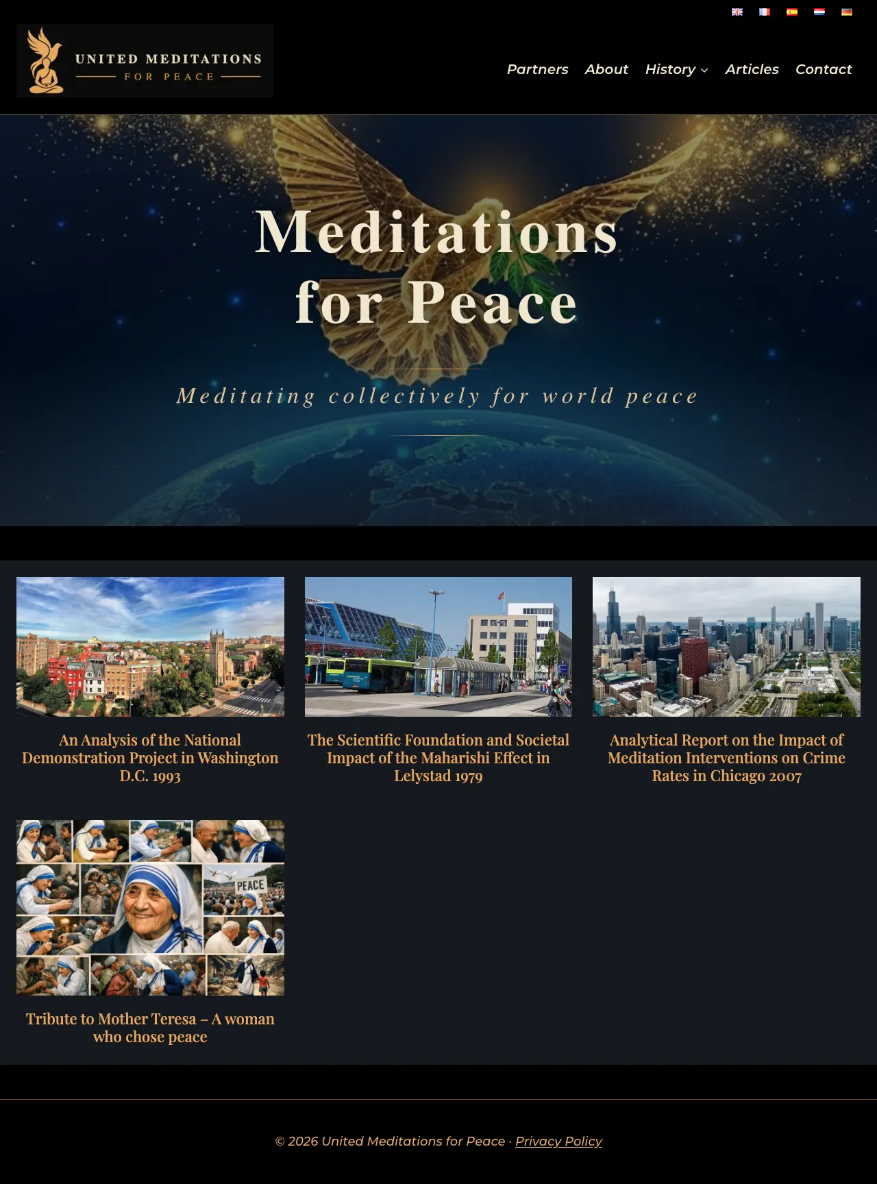 MeditationsForPeace.world