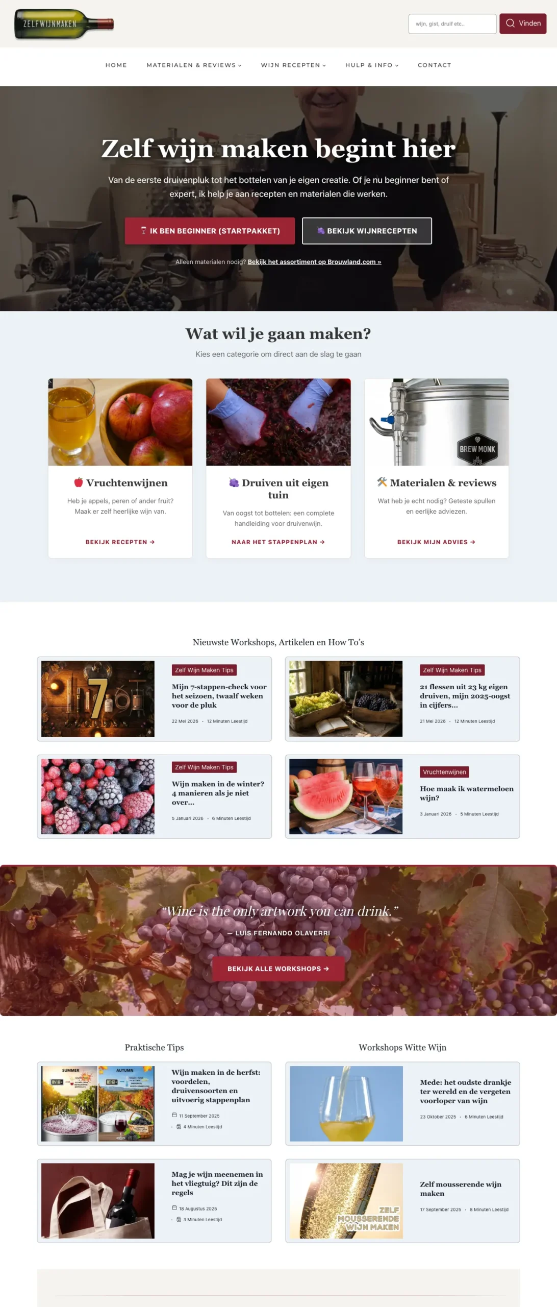 Zelfwijnmaken.com